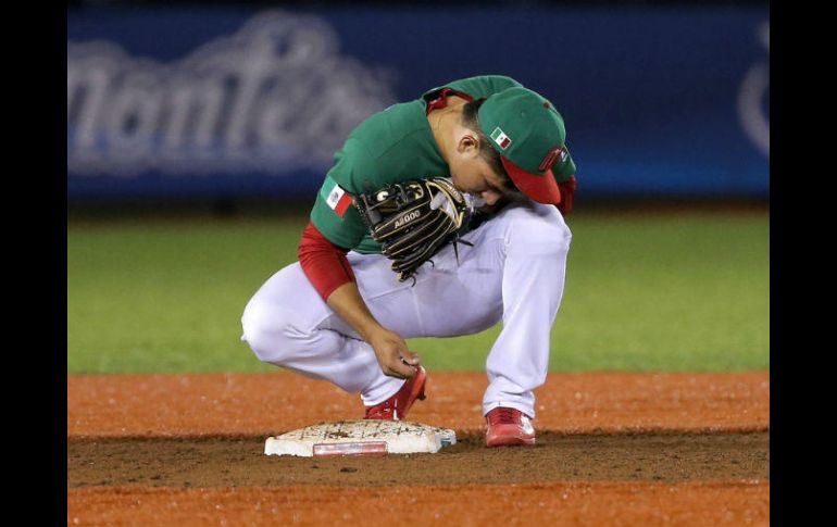 Medios oficiales colocaron a México en el juego de desempate, pero más tarde rectificaron. EFE / J. Méndez