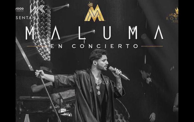 Maluma llevará su tour a la Ciudad de México, Monterrey y Guadalajara. FACEBOOK / MALUMA