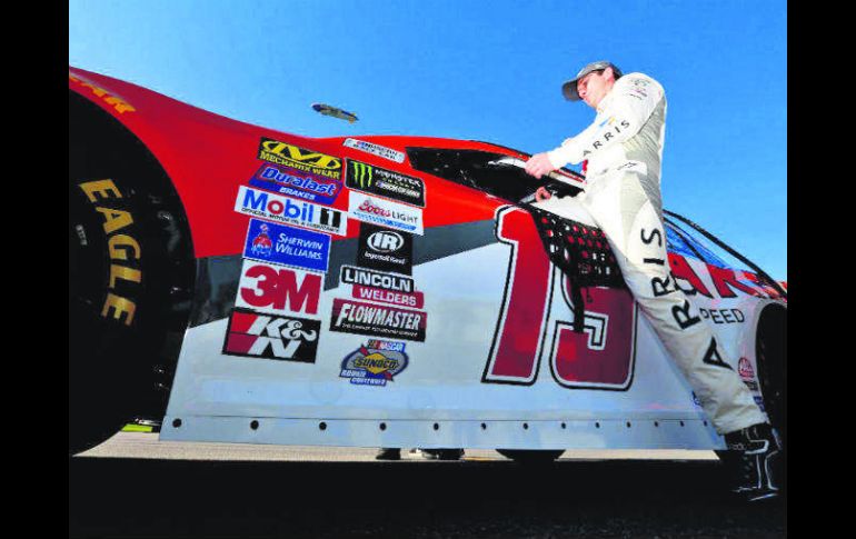 Nuevo reto. Daniel Suárez se prepara para correr el fin de semana en el Phoenix International Speedway. AFP /