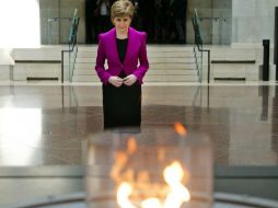 El pasado lunes, Sturgeon dijo que quería celebrar un referéndum de independencia en Escocia entre 2018 y 2019. AFP / ARCHIVO