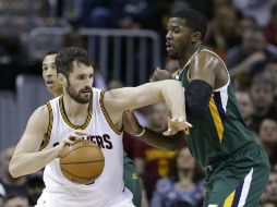 Kevin Love fue opeado en la rodilla izquierda el mes pasado. AP /