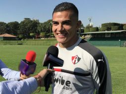 Reyes está viviendo momentos inolvidables en su carrera, porque estar en el Cuadro Nacional es un sueño desde niño. TWITTER / @atlasfc