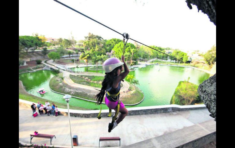 De estreno. La rehabilitación del Parque Alcalde incluyó las áreas verdes y el lago; pronto volverá a circular el trenecito. EL INFORMADOR / R. Tamayo