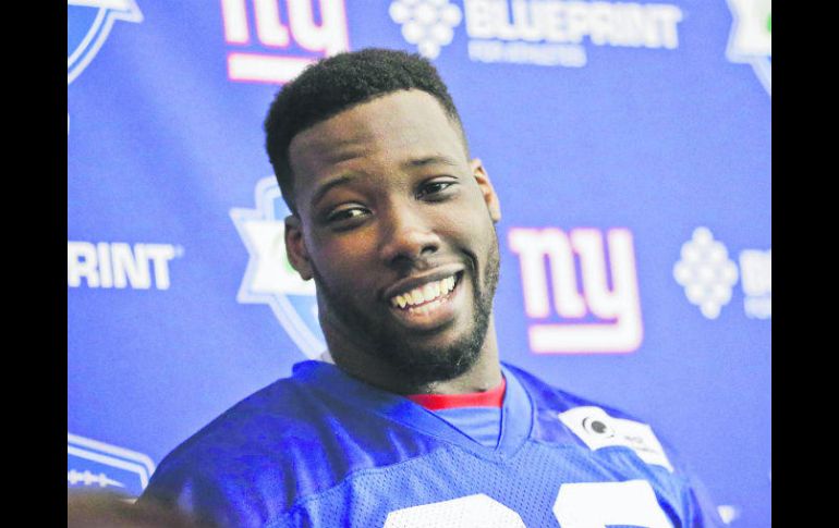 Con el contrato fimado con los Giants, Jason Pierre-Paul recibirá un total garantizado de 40 millones de dólares. AP /