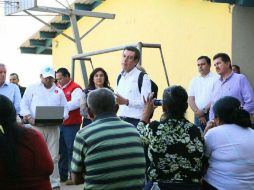 Castro Reynoso resaltó que mientras continúe el proceso implementación de estos proyectos harán visitas semanales. ESPECIAL / SEDIS