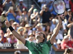 La víspera, 'su Majestad' se convierte en el jugador de más edad en ganar un Masters 1000. AFP / ARCHIVO