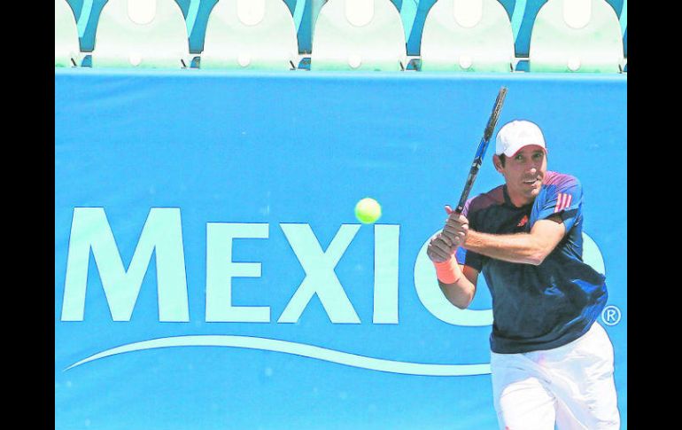 El veracruzano Santiago González no pudo obtener su boleto al draw principal en la modalidad de singles. EL INFORMADOR / A. Camacho