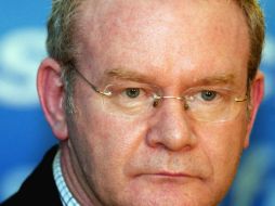 Martin McGuinness fue comandante del Ejército Republicano Irlandés (IRA). AFP / P. Muhly