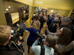 'Es uno de los días más extraordinarios de la historia de nuestro museo', dice Axel Rueger, director del museo. AP / P. Dejong