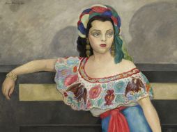 Esta pintura de 1950 fue rematada por la familia Davenport, quienes encargaron el retrato, hace tres décadas. AP / Sotheby's