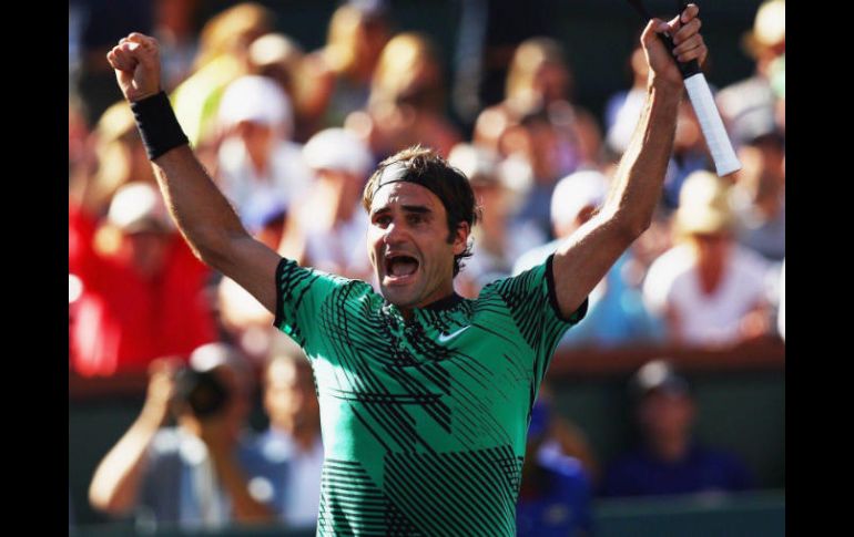 El suizo arrancó el año de manera dominante con su victoria en el Abierto de Australia y el domingo ganó el torneo Indian Wells. TWITTER / @rogerfederer