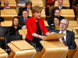 Escocia rechazó la independencia en el referéndum en 2014, pero Sturgeon cree que con el ‘Brexit’ requiere una nueva votación. AFP / A. Cowan