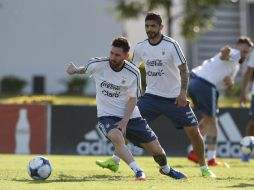 Argentina sabe que en el partido deberá superar para la mejor generación de futbolistas chilenos de su historia. EFE / D. Fernández