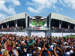 El Autódromo Hermanos Rodríguez albergará el Gran Premio de México, en Ciudad de México, el 29 de octubre. TWITTER / @mexicogp