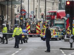 ''Mis pensamientos en estas horas están con nuestros amigos británicos y toda las personas de Londres'', afirmó la dirigente alemana. EFE / W. Oliver