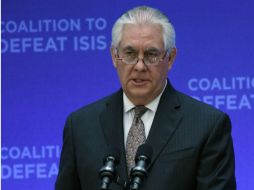 Tillerson está desempeñando un rol discreto; los asuntos internacionales están siendo más dirigidos por la Casa Blanca. EFE / L. Nolly