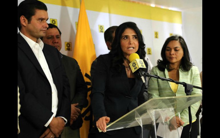 El 16 de julio del año pasado, la senadora con licencia fue electa como presidenta nacional del partido del sol azteca. SUN / ARCHIVO