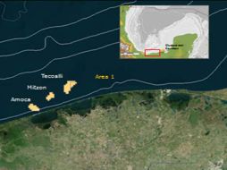 El grupo energético italiano Eni halló petróleo tras  perforar con éxito el pozo Amoca-2. TWITTER / @eni