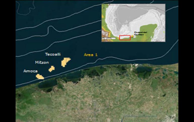 El grupo energético italiano Eni halló petróleo tras  perforar con éxito el pozo Amoca-2. TWITTER / @eni