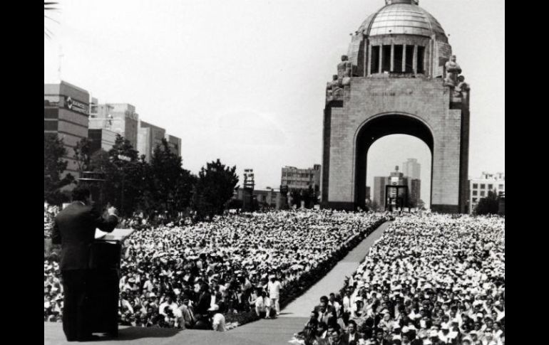 Este jueves se cumples 23 años del aniversario luctuoso de Luis Donaldo Colosio. SUN / ARCHIVO