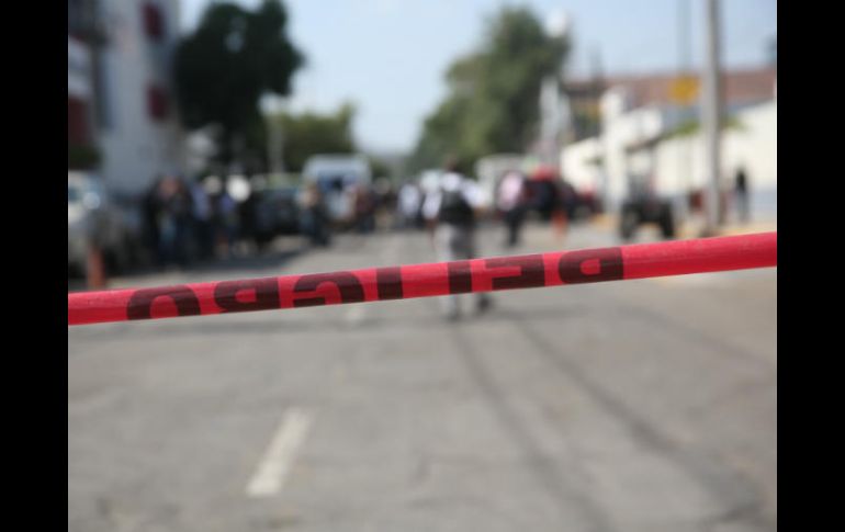 Policías de la Ciudad de México se encuentran en el sitio. EL INFORMADOR / ARCHIVO