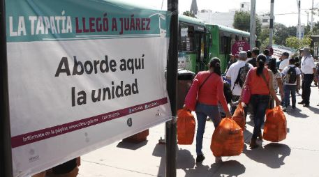 Piden conservar el boleto naranja –que se les da al abordar- para no volver a pagar pasaje. EL INFORMADOR / A. Camacho