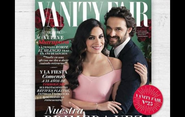 Ana Brenda e Iván Sánchez hablaron de su amor. INSTAGRAM / vanityfairmx