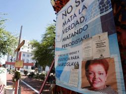 Miroslava Breach Velducea fue asesinada el pasado 23 de marzo en Chihuahua. SUN / L. Cortés