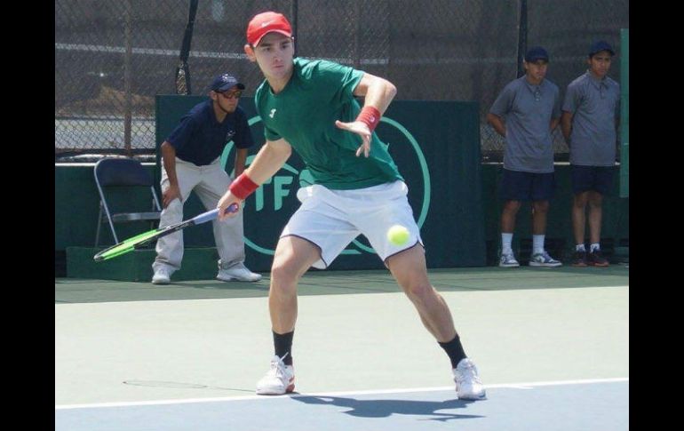 México busca mantenerse en el Grupo 2 de la Zona Americana. FACEBOOK / Federación Mexicana de Tenis, A.C.