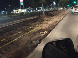 Las obras que se realizan en este crucero fueron solicitadas al Ayuntamiento por la asociación de colonos de Zona Real. FACEBOOK / Bicicleta Blanca