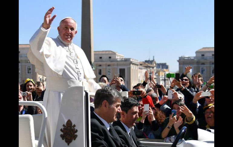 El Pontífice condenó el atentado de Londres y pidió oraciones por las víctimas. EFE / E. Ferrari