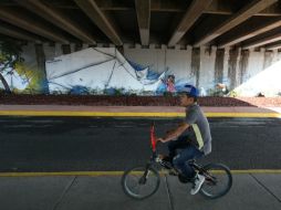 El mural fue realizado por el artista Trepo Parker (Enrique Zapata Rodríguez). EL INFORMADOR / R. Tamayo