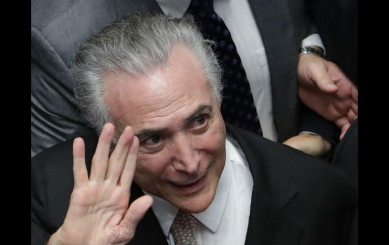 Machado explicó que Temer le pidió donaciones  electorales para el exdiputado federal Gabriel Chalita. AP / ARCHIVO