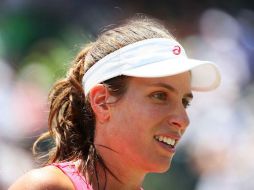 Johanna Konta salta al séptimo puesto tras coronarse en Miami este fin de semana. AFP / ARCHIVO