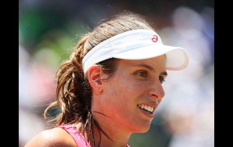 Johanna Konta salta al séptimo puesto tras coronarse en Miami este fin de semana. AFP / ARCHIVO