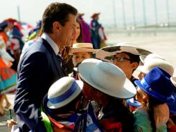 Enrique Peña Nieto durante la cumbre de la CELAC en Quito, en 2016. PRESIDENCIA ARCHIVO  /