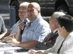 El presidente municipal señala que este proyecto es una forma de fortalecer y reconstruir el tejido social del barrio. EL INFORMADOR / A. Camacho