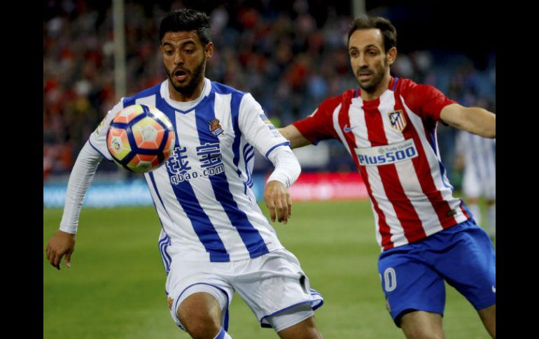 El pragmático 'Atleti' secó a un rival que por momentos lo superó en posesión. EFE / J. Martin