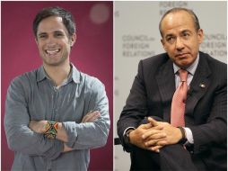 La respuesta de Gael García a Calderón generó escándalo en las redes sociales. ESPECIAL /