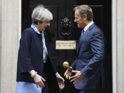 En esta reunión, a Tusk se le ofrecería la oportunidad de explicar su borrador de directrices del ‘Brexit’ que se adoptarán en abril. EFE / A. Rain