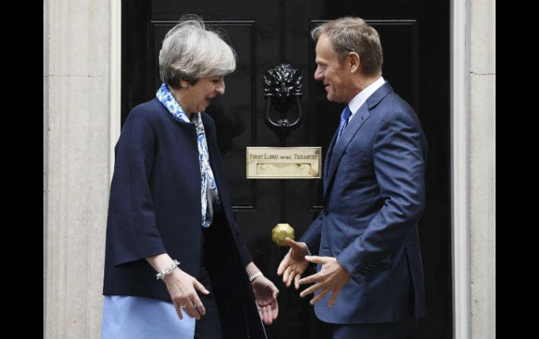 En esta reunión, a Tusk se le ofrecería la oportunidad de explicar su borrador de directrices del ‘Brexit’ que se adoptarán en abril. EFE / A. Rain