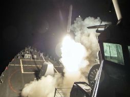 El Gobierno ruso había advertido de las consecuencias de una acción unilateral por parte de EU contra Siria. AP / U.S. Navy