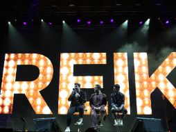 'No somos ni delincuentes ni violadores', señaló Jesús, vocalista de Reik. EFE / A. Cruz