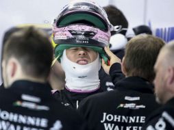 'Checo' superó las expectativas del equipo para meterse a la Q3. EFE / D. Azubel