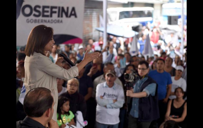 Josefina Vázquez Mota adelantó que al tricolor le faltan 57 días para perder. TWITTER / @JosefinaVM