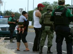 La presencia de la Policía Militar es 'una clara expresión de compromiso compartido'. EFE / L. Monroy