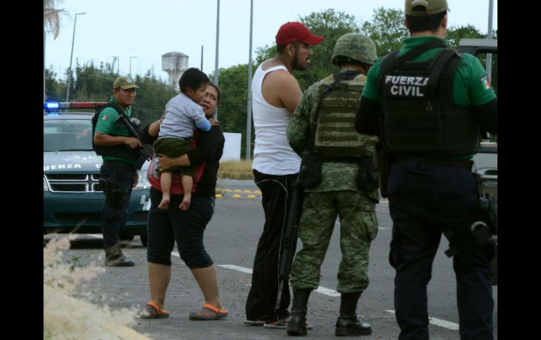 La presencia de la Policía Militar es 'una clara expresión de compromiso compartido'. EFE / L. Monroy