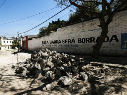 El Ayuntamiento está realizando el cambio de pavimentos en Lomas del Paraíso y Huentitán. EL INFORMADOR / A. García