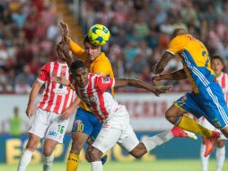 Los hidrocálidos negociaron un empate ayer ante Tigres. MEXSPORT / A. Juárez