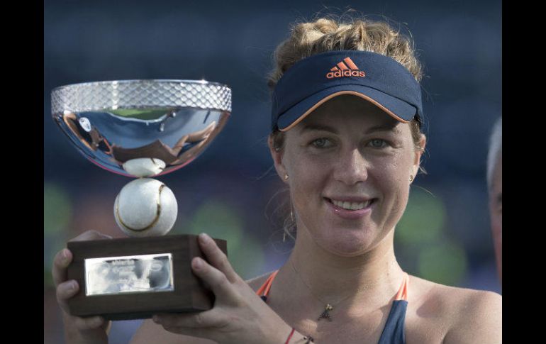 Pavlyuchenkova asegura que volverá el año próximo para disputar la siguiente edición del Abierto regiomontano. EFE / ARCHIVO